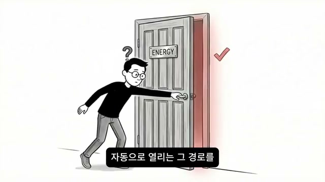 에너지 문이 열리는 상태