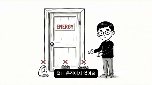 의지나 마감만으로는 문이 열리지 않는다는 장면