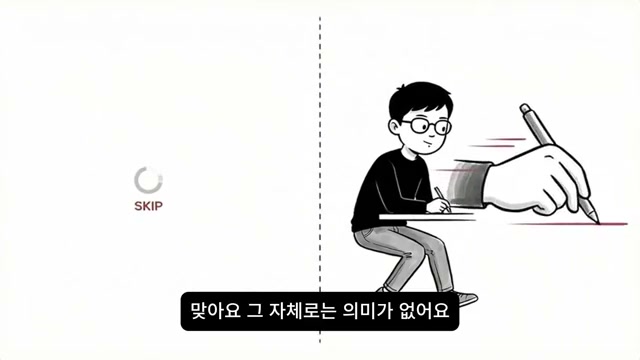 의미를 기다리기보다 손이 먼저 움직이는 장면