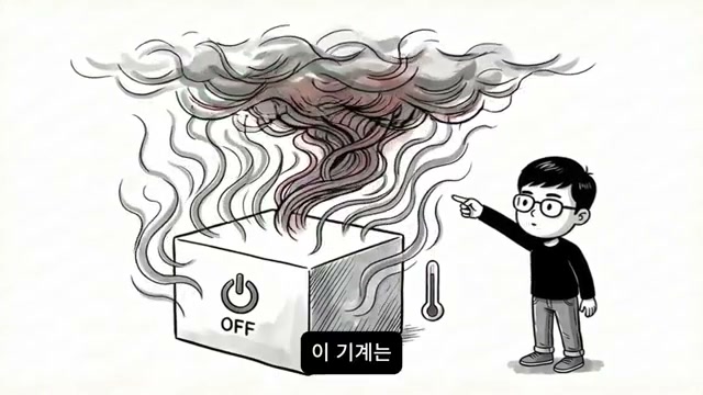 OFF 상태의 과열 기계