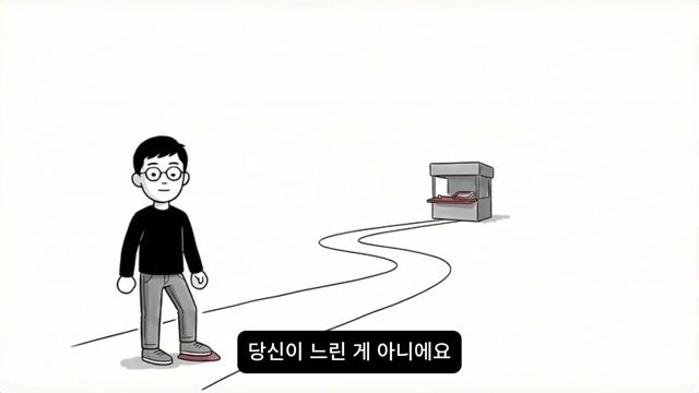 시식 코너로 이어지는 길과 인물